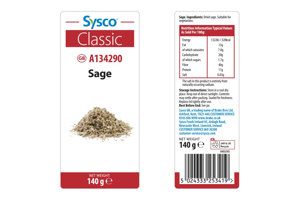 SYSCO Sage                      